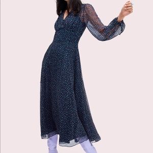 Kate Spade Midi Lips Dress Sz10 NWT